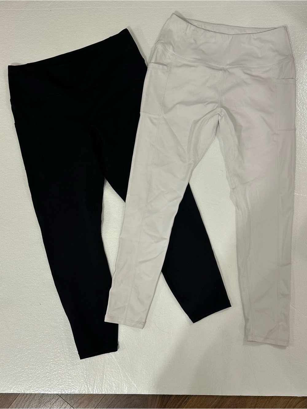 Reebok Black and White Leggings Duo Bundle
